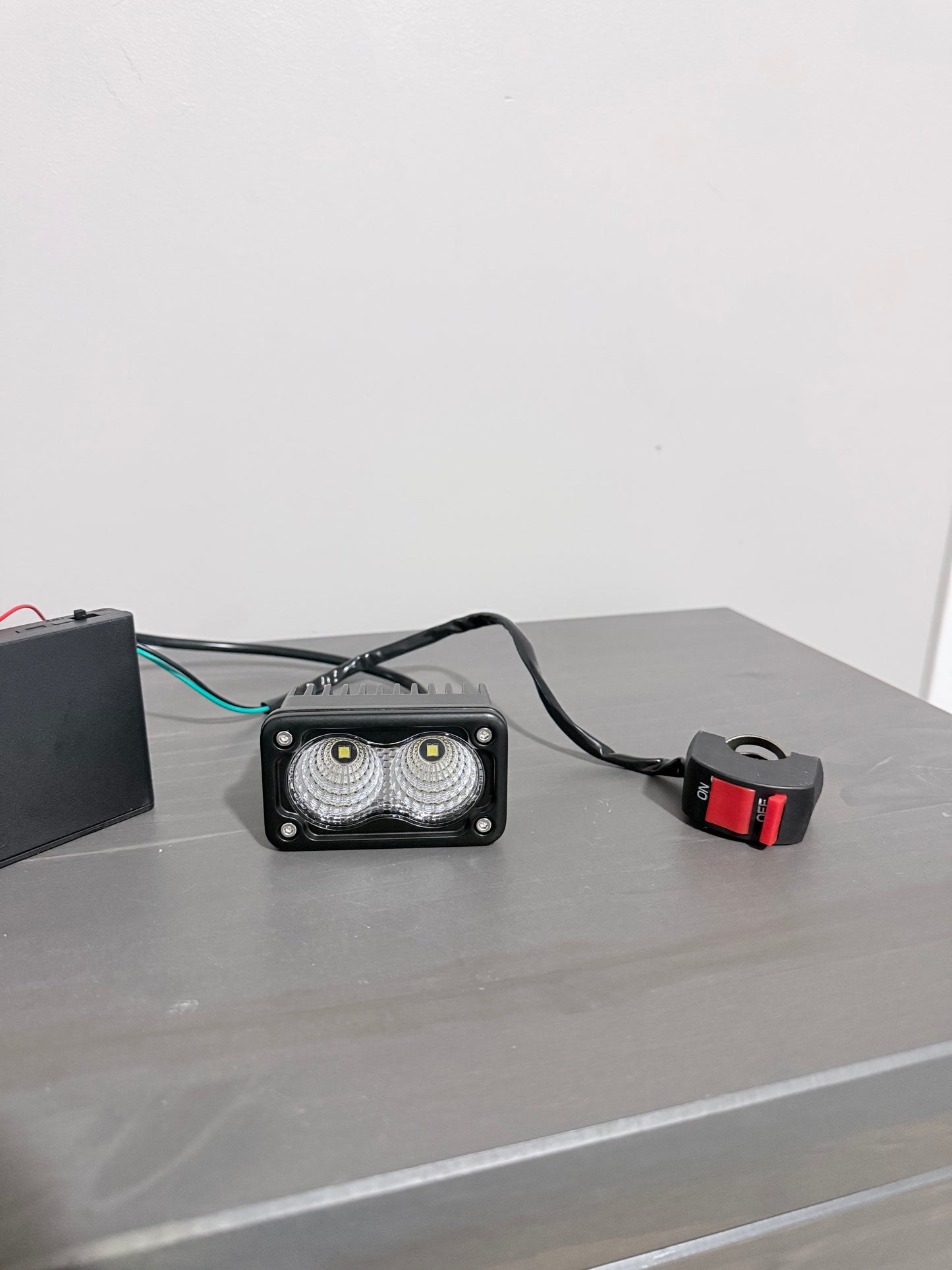 Battery Powered (AA) Baja & Rock Light Combo (Both come with switches and battery packs)