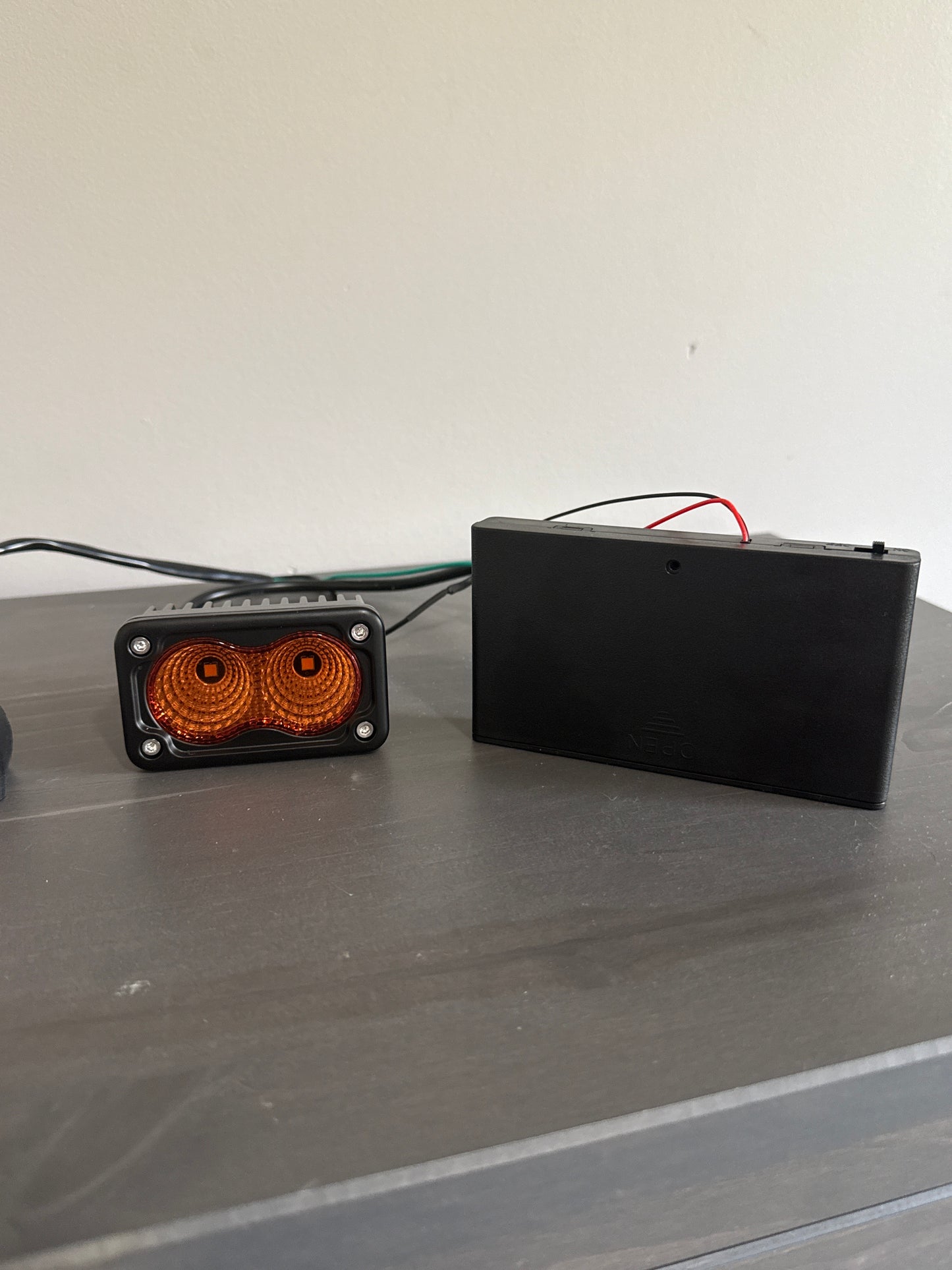 Battery Powered Amber Baja V2 (AA) Universal Fit for All Bikes