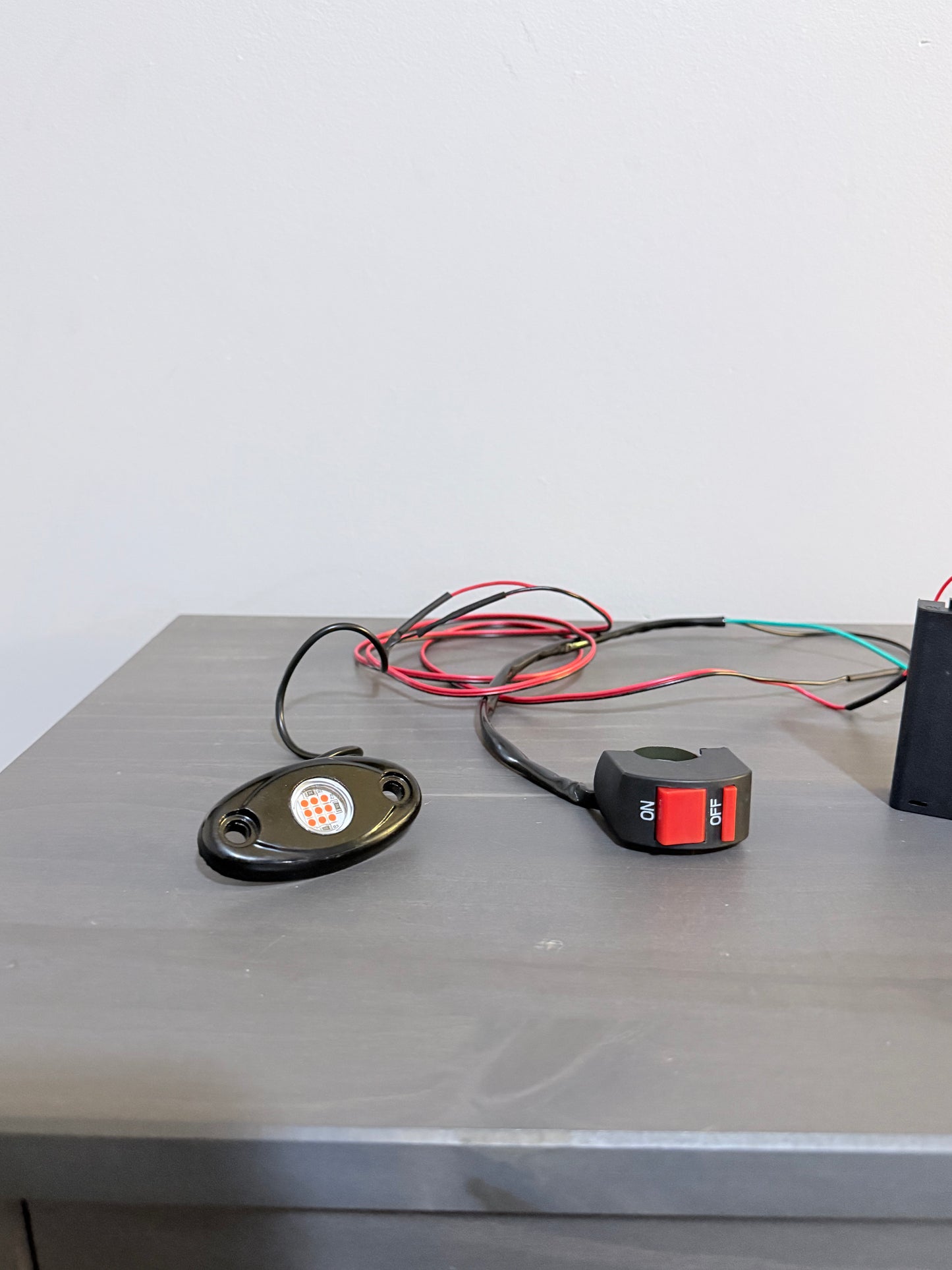 Battery Powered (AA) Baja & Rock Light Combo (Both come with switches and battery packs)