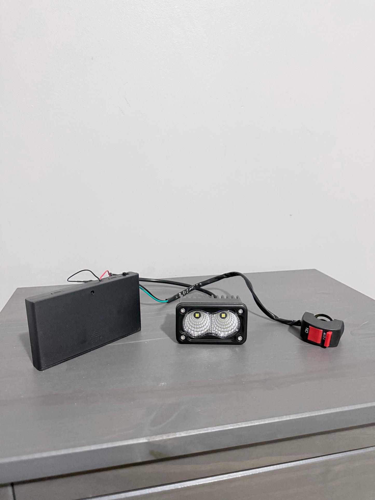 Battery Powered (AA) Baja & Rock Light Combo (Both come with switches and battery packs)